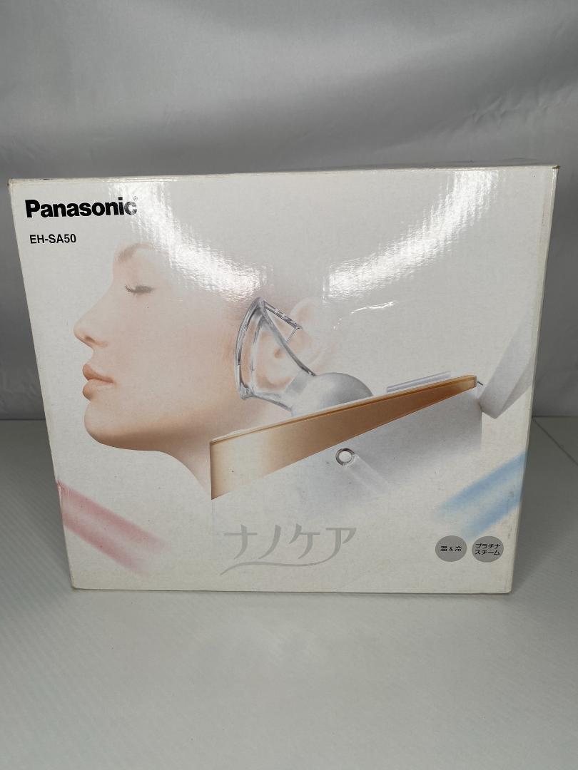 美品 Panasonic ナノケア EH SA50-N ゴールド調 a0100