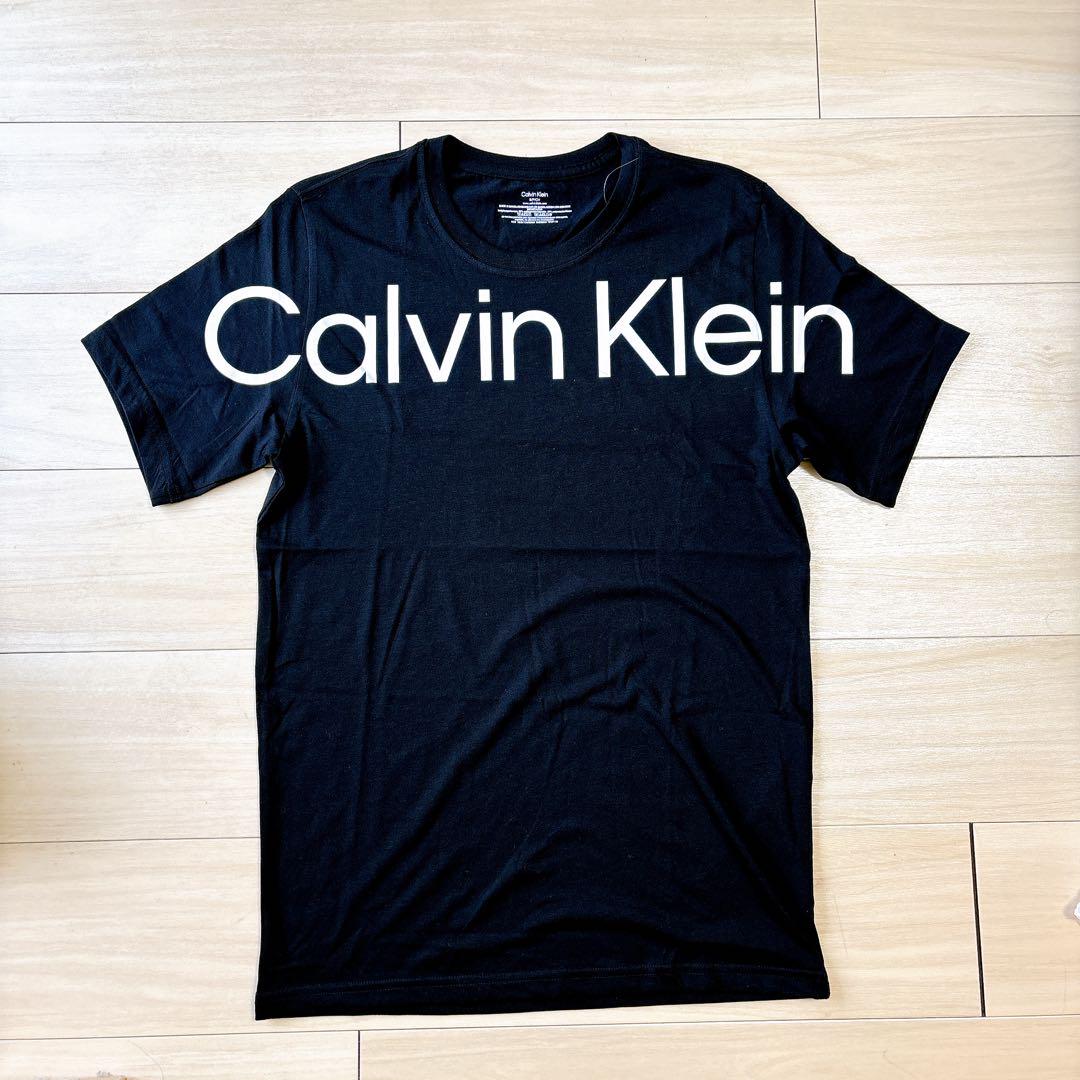 【新品未使用】Tシャツ 半袖 黒 インナー S カルバンクライン CK メンズ