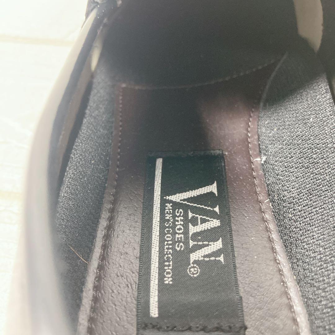 【未使用級】　VAN SHOES ペニー　ローファー　レザー　黒　日本製