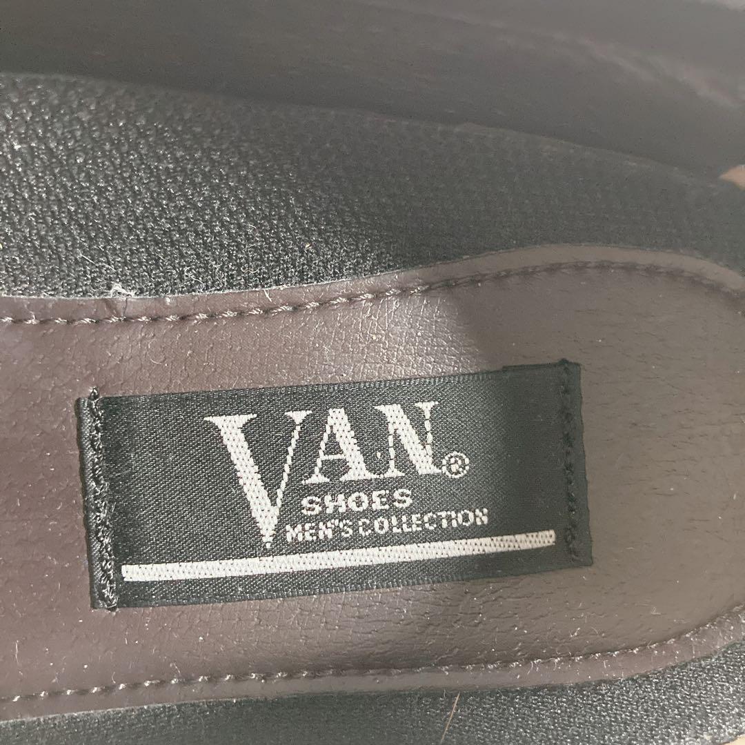 【未使用級】　VAN SHOES ペニー　ローファー　レザー　黒　日本製