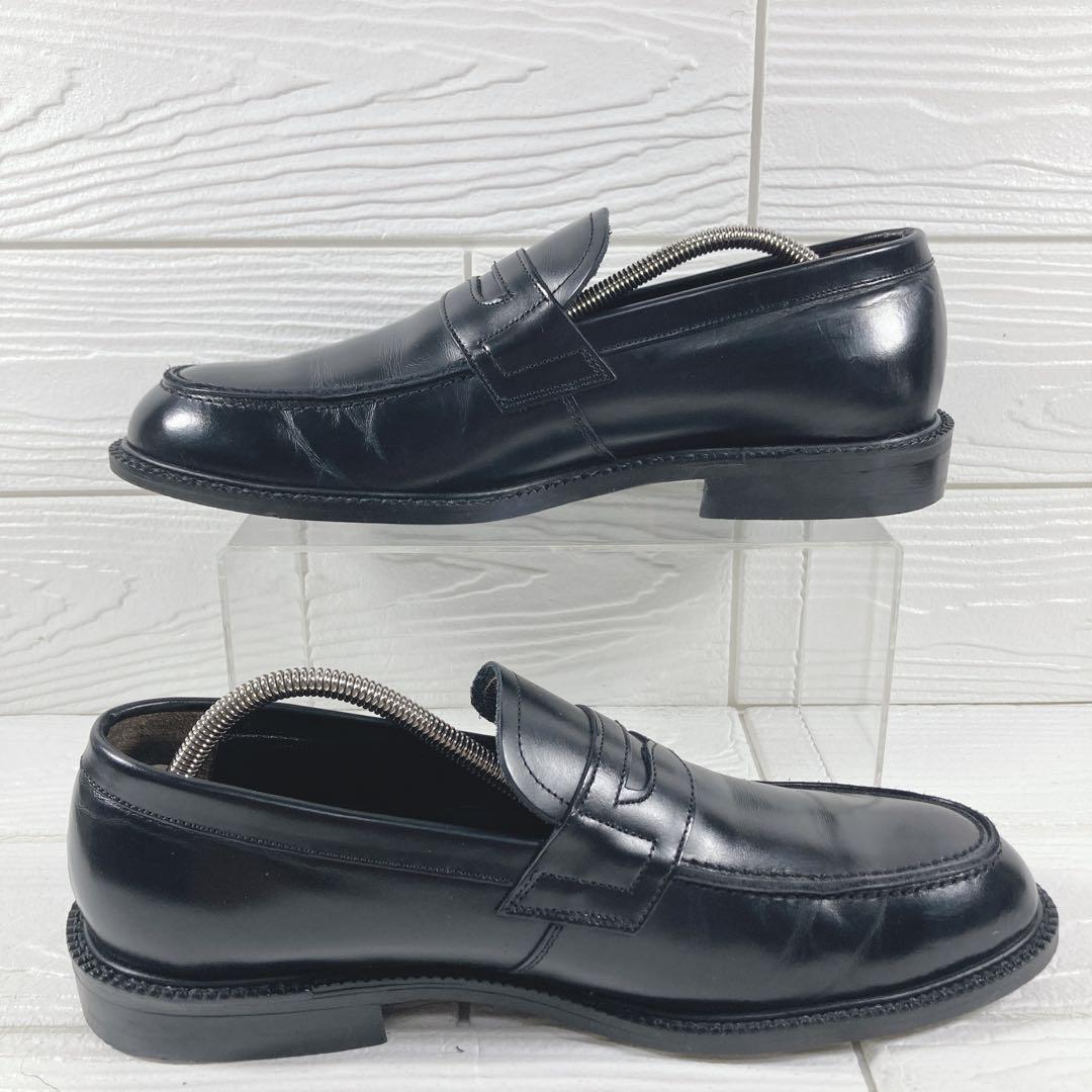 【未使用級】　VAN SHOES ペニー　ローファー　レザー　黒　日本製