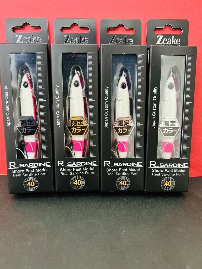 ③ジーク(Zeake) Rサーディン 40g ショップオリカラ　限定カラー 4本