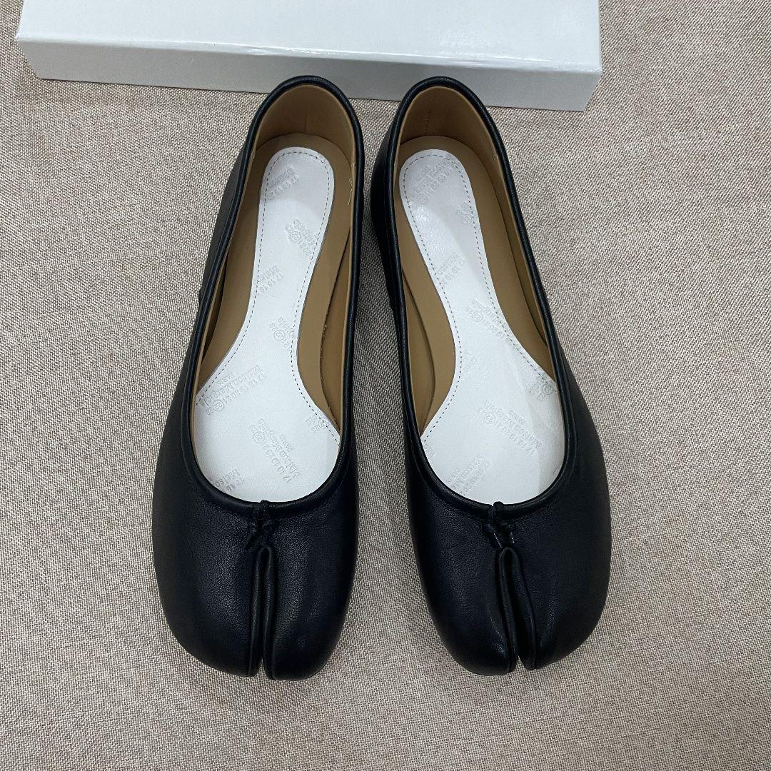 Maison Margiela 足袋 バレエシューズ ブラック ハイヒール