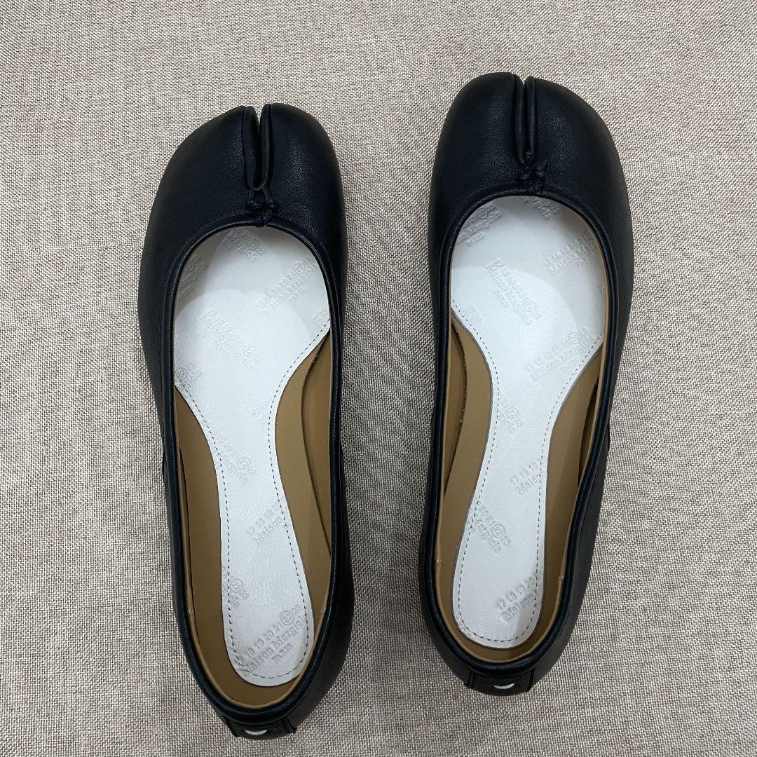 Maison Margiela 足袋 バレエシューズ ブラック ハイヒール