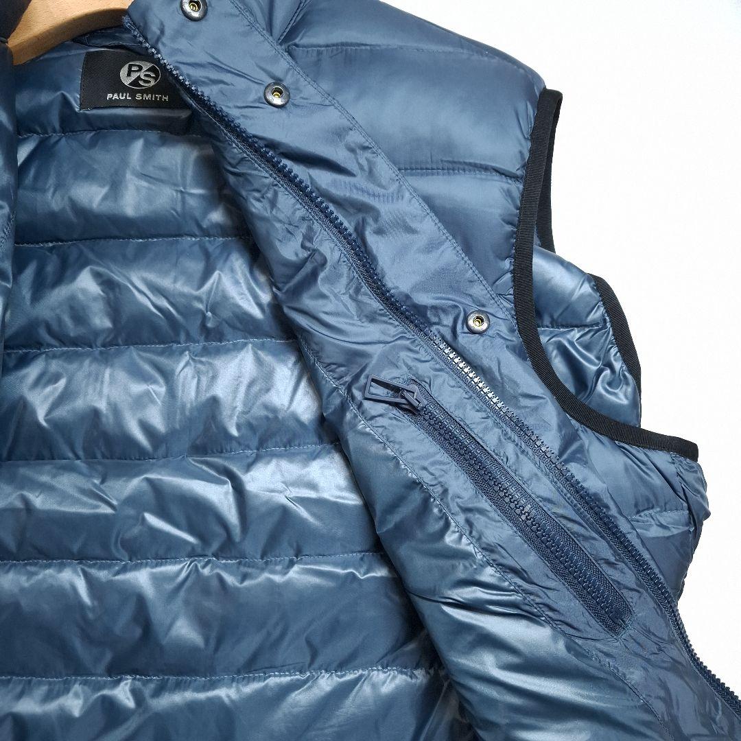 【極美品/希少サイズ】PS Paul Smith ネイビー ダウンベスト XL