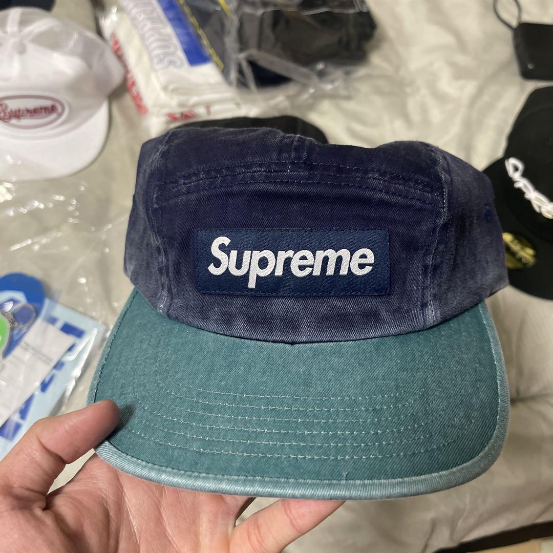 シュプリーム Supreme Pigment 2-Tone Camp Cap