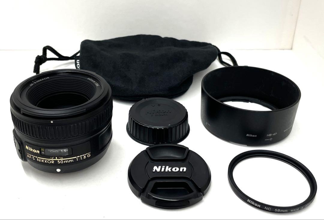 Nikon AF-S NIKKOR 50mm f/1.8G 単焦点レンズ
