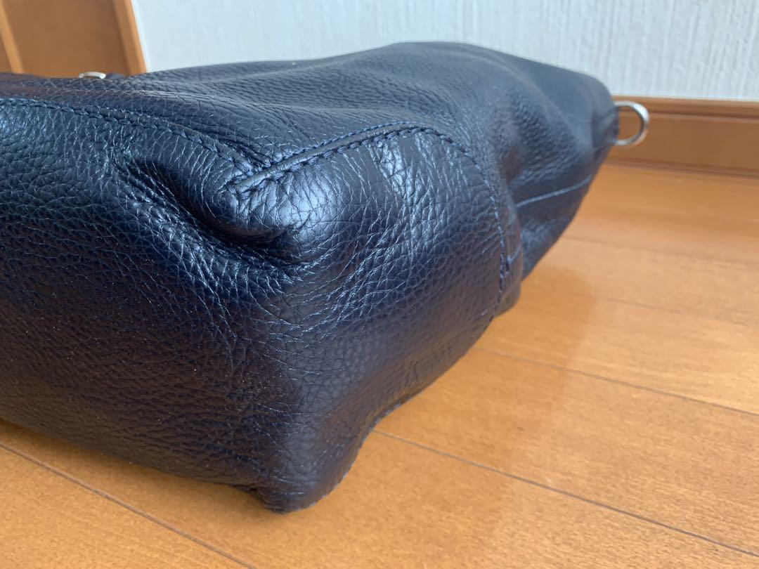 【HIROFUヒロフ】本革2way トート、ショルダーバッグ