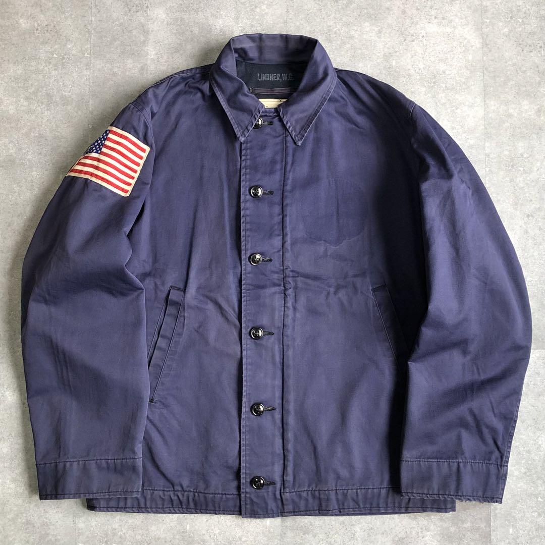 68年 アルファ社製 US.NAVY ユティリティー サブマリンジャケット 38