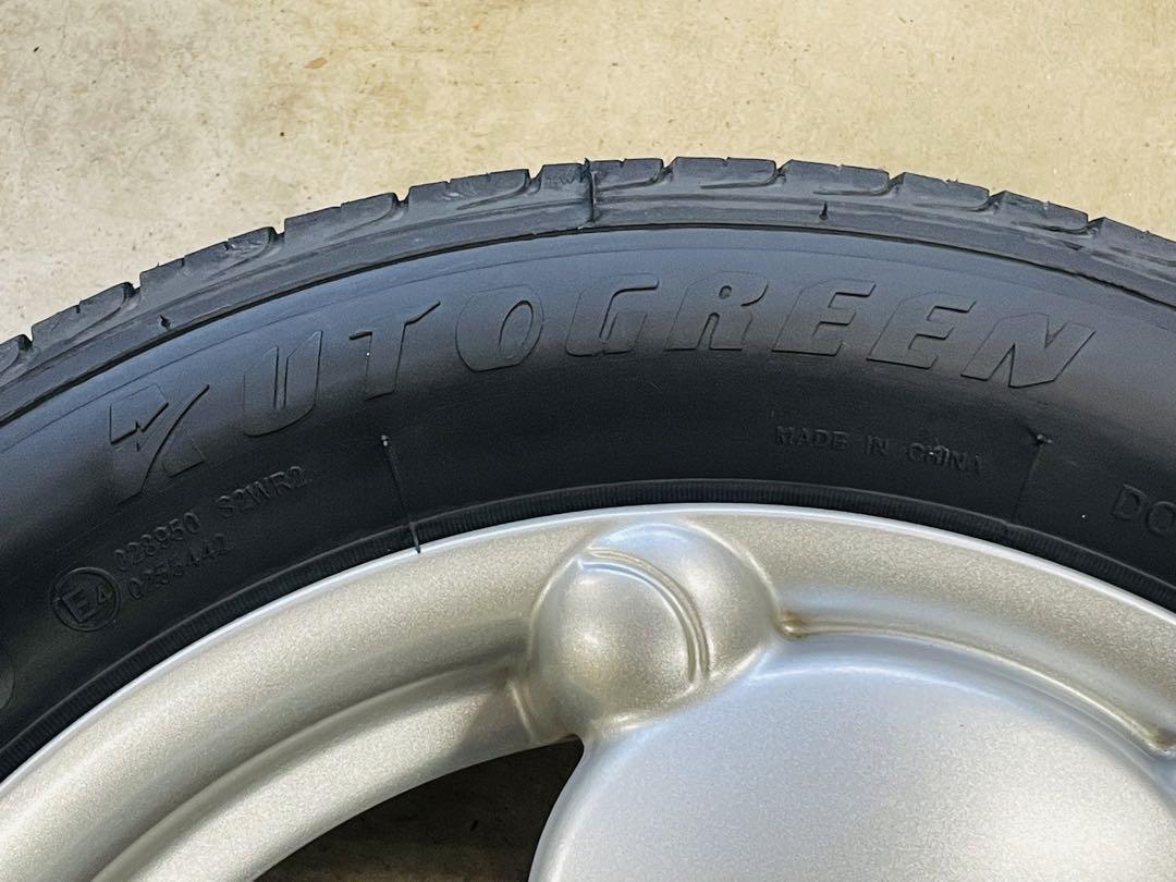 ☆最終値下げ ☆送料込み☆ リラックマアルミ155/65R14 タイヤ4本セット