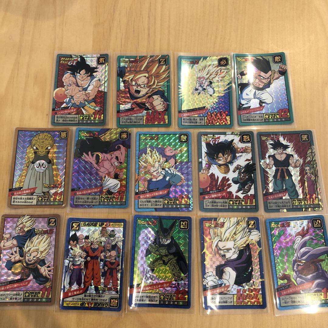 ドラゴンボールZ バトル体感　カートリッジセット ドラゴンボールZ スーパーバトルカード キラ 14枚セット - メルカリ