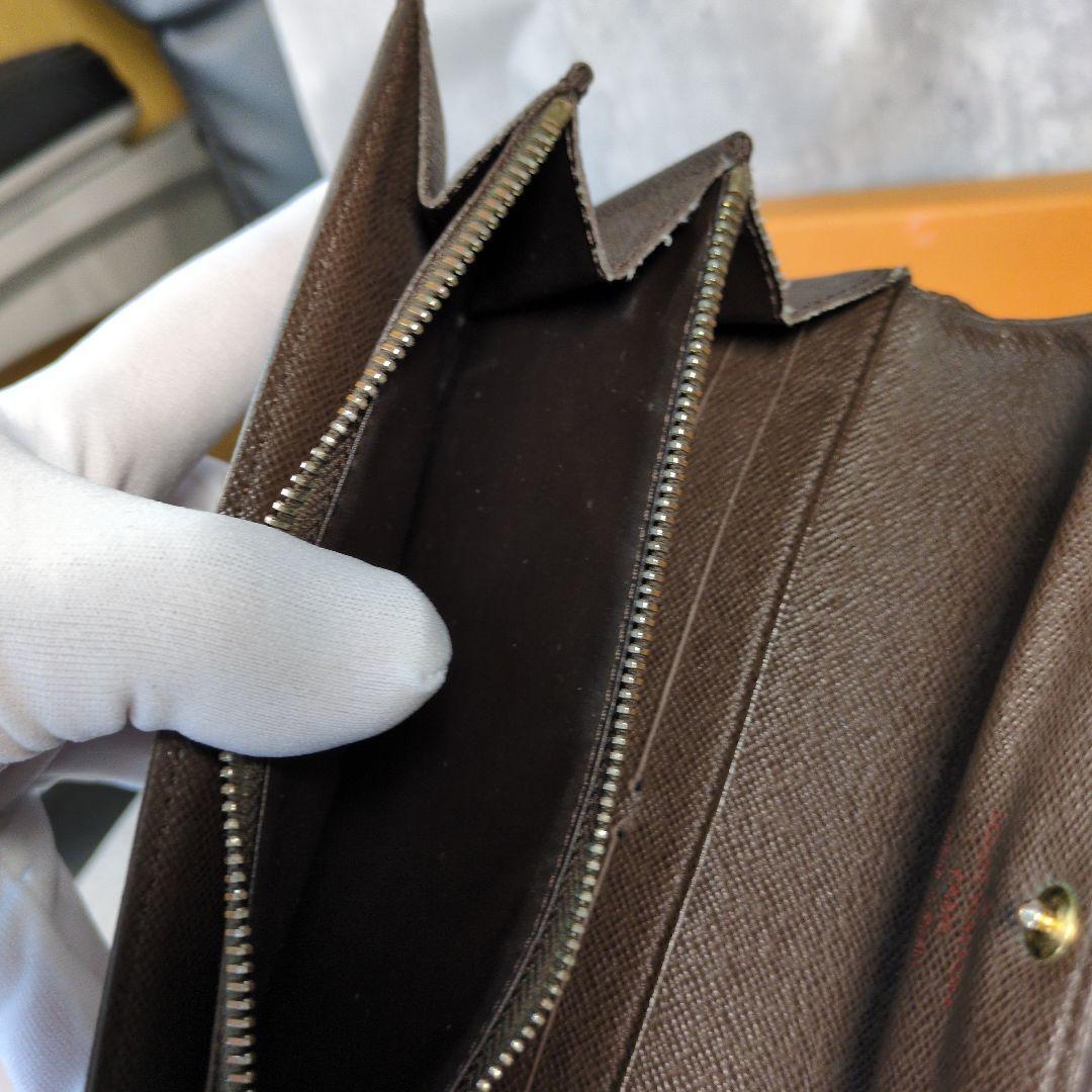 LOUIS VUITTON ルイヴィトン ダミエ ポルトフォイユサラ　長財布