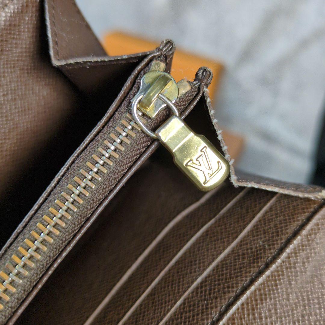LOUIS VUITTON ルイヴィトン ダミエ ポルトフォイユサラ　長財布