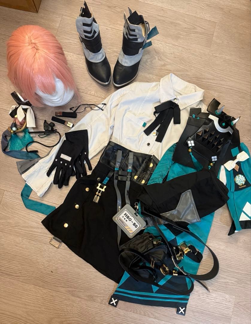 ゼンゼロ　月城柳　コスプレ　フルセット