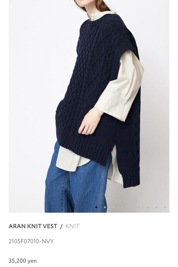 FLORENT 2021AW ニットベスト