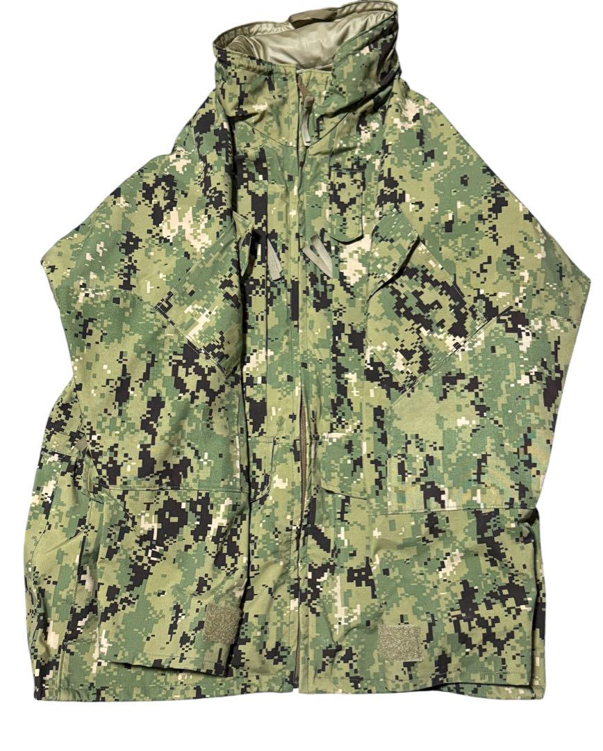 USN 米海軍 NWU パーカデジタルカモ 米軍放出品　ゴアテックス