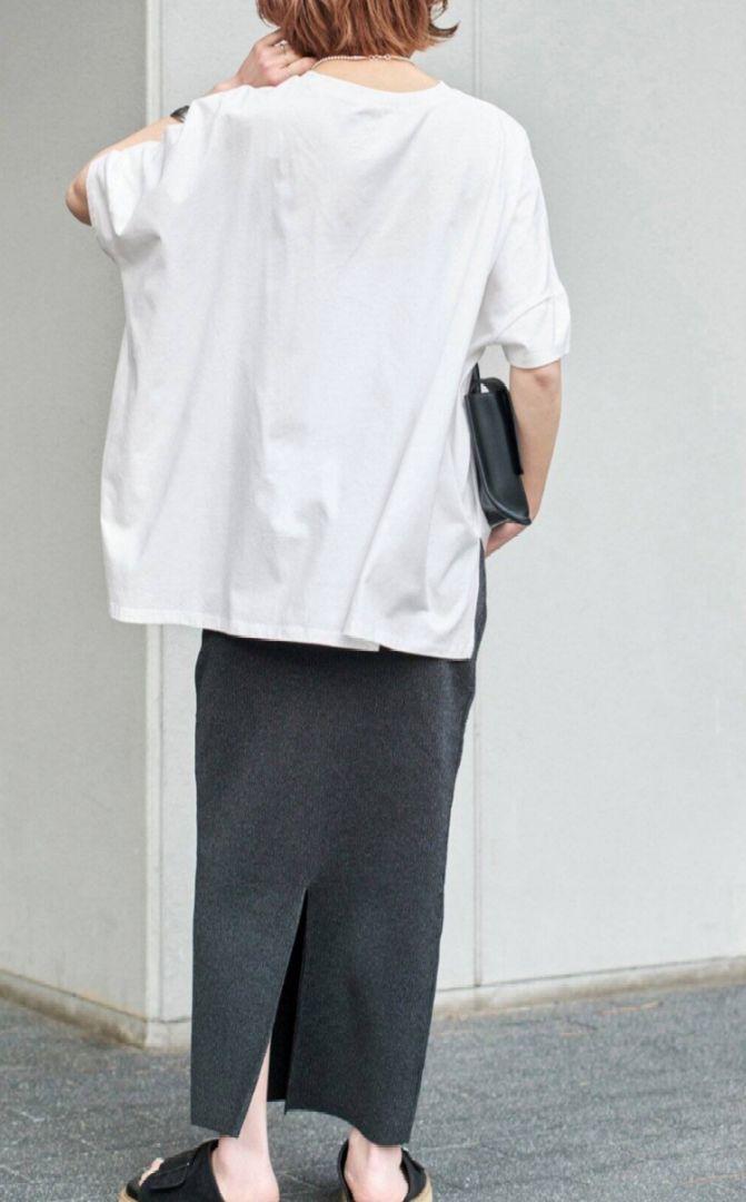 【新品】Spick and Span/フォトドルマンTシャツ