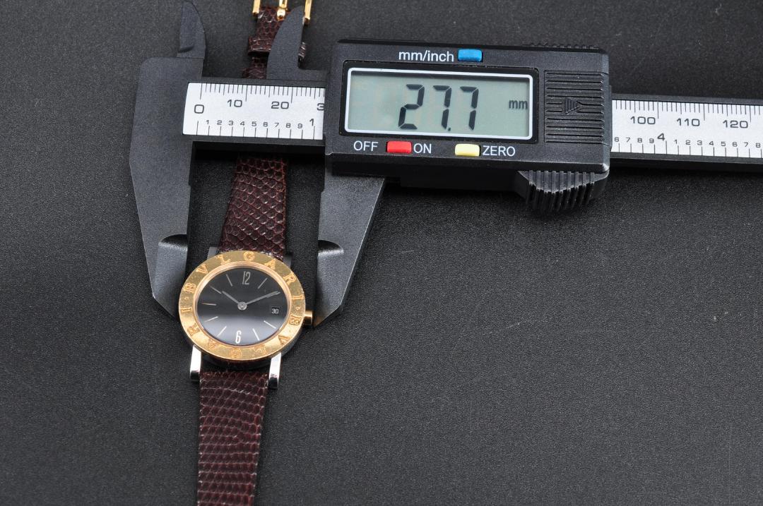 BVLGARI ブルガリ BB26 SGLD クォーツ コンビ K18 腕時計
