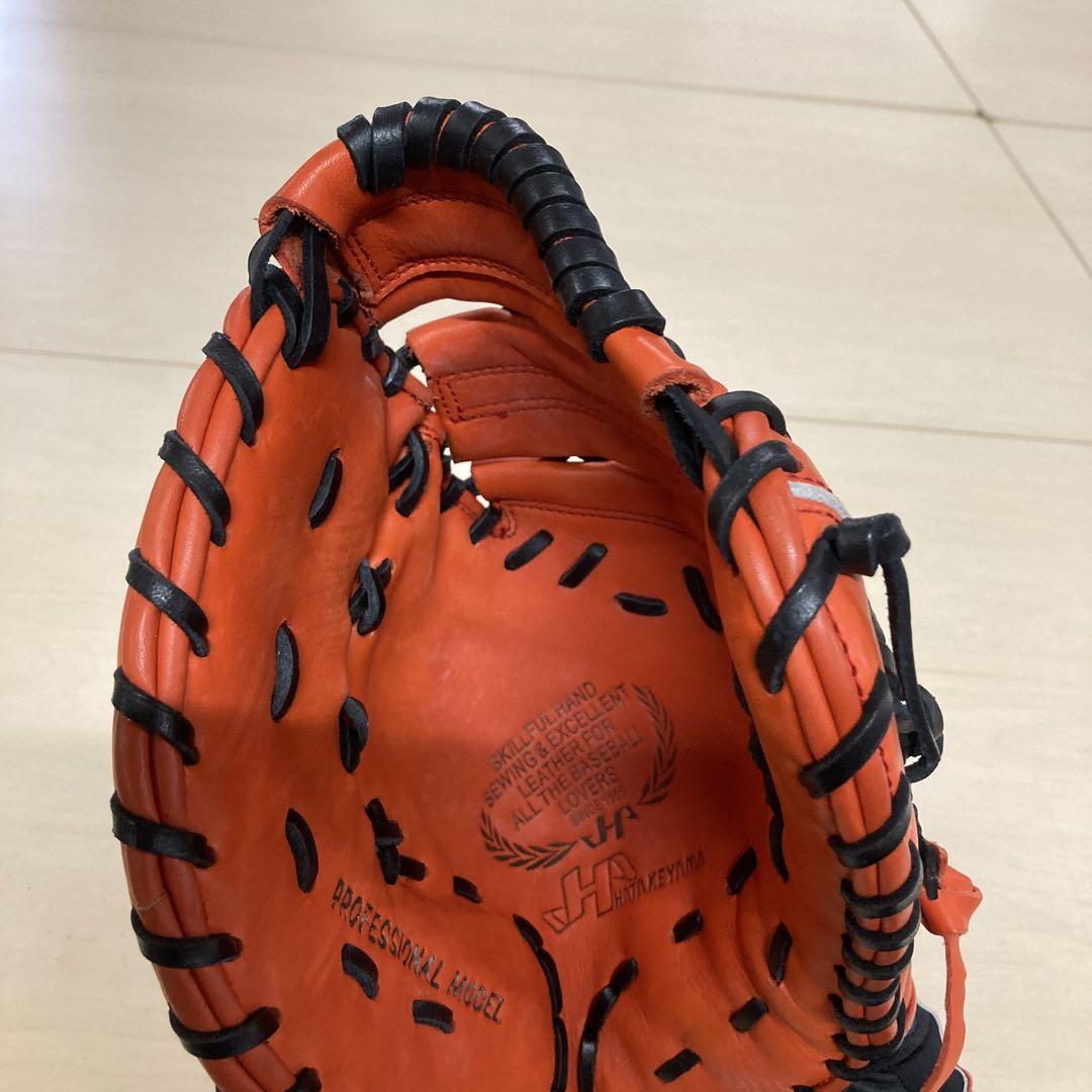 【左利き用】HATAKEYAMA ファーストミット 軟式 グローブ