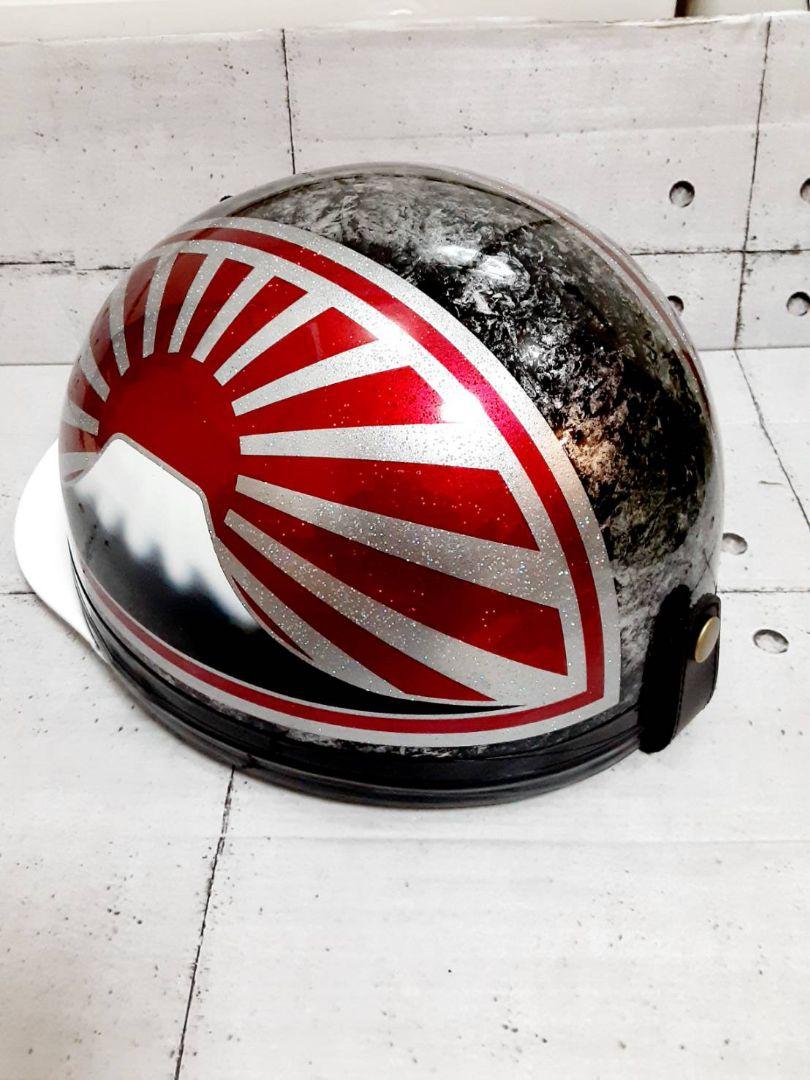 人気SALE格安 カスタムコルク半 黒ラップ赤富士日章 七色ラメギラギラ zstNq-m78477901307 限定セールHOT