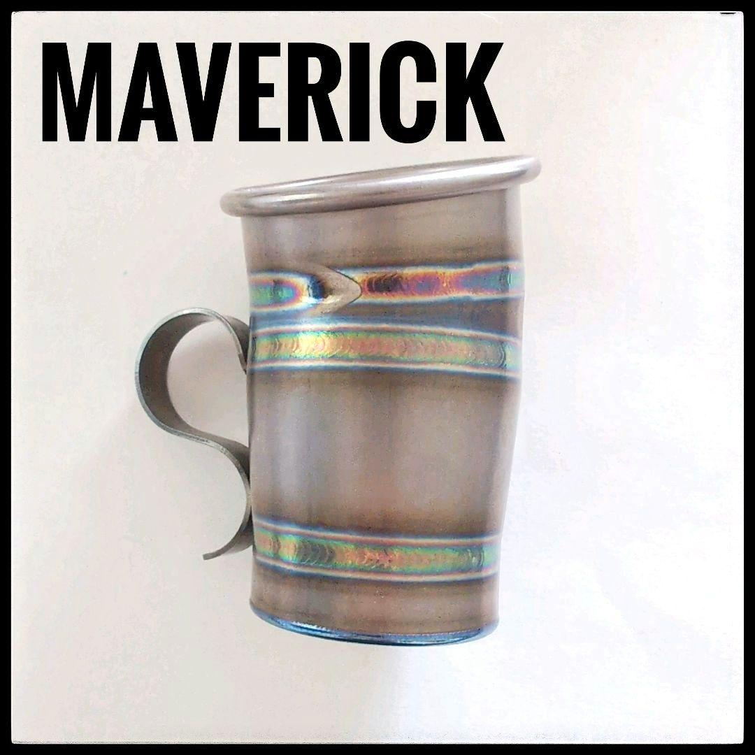 【MAVERICK】マーベリック チタン　マグカップ　木箱付き