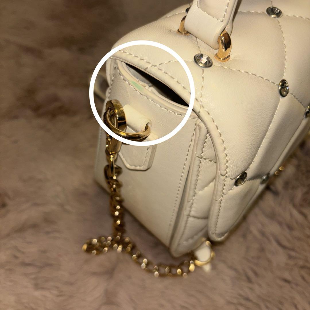RoseMuse bijou shoulder bag アイボリー