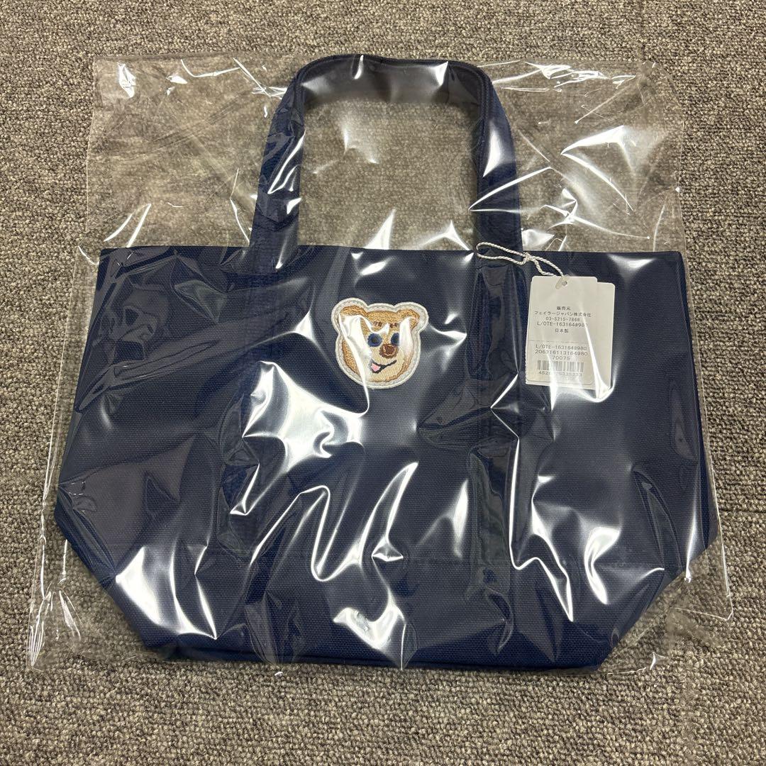 FEILER テディ ネイビー トート