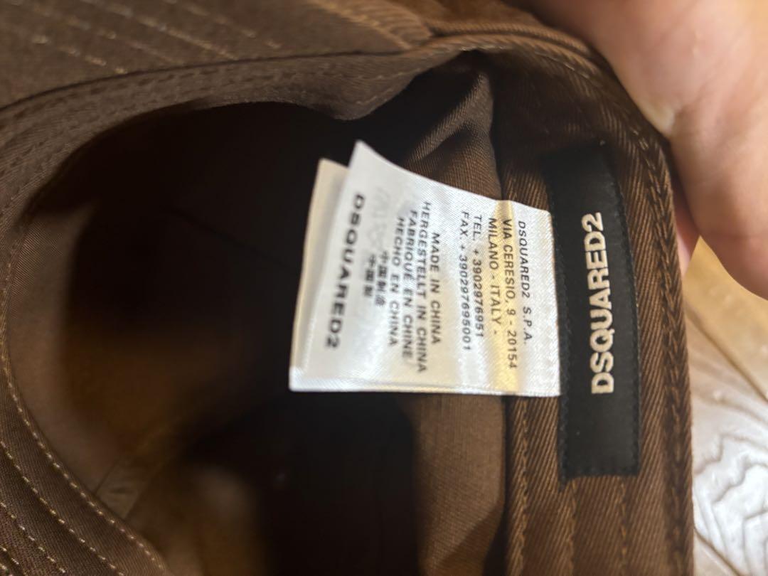 DSQUARED2 帽子　キャップ　ブラウン