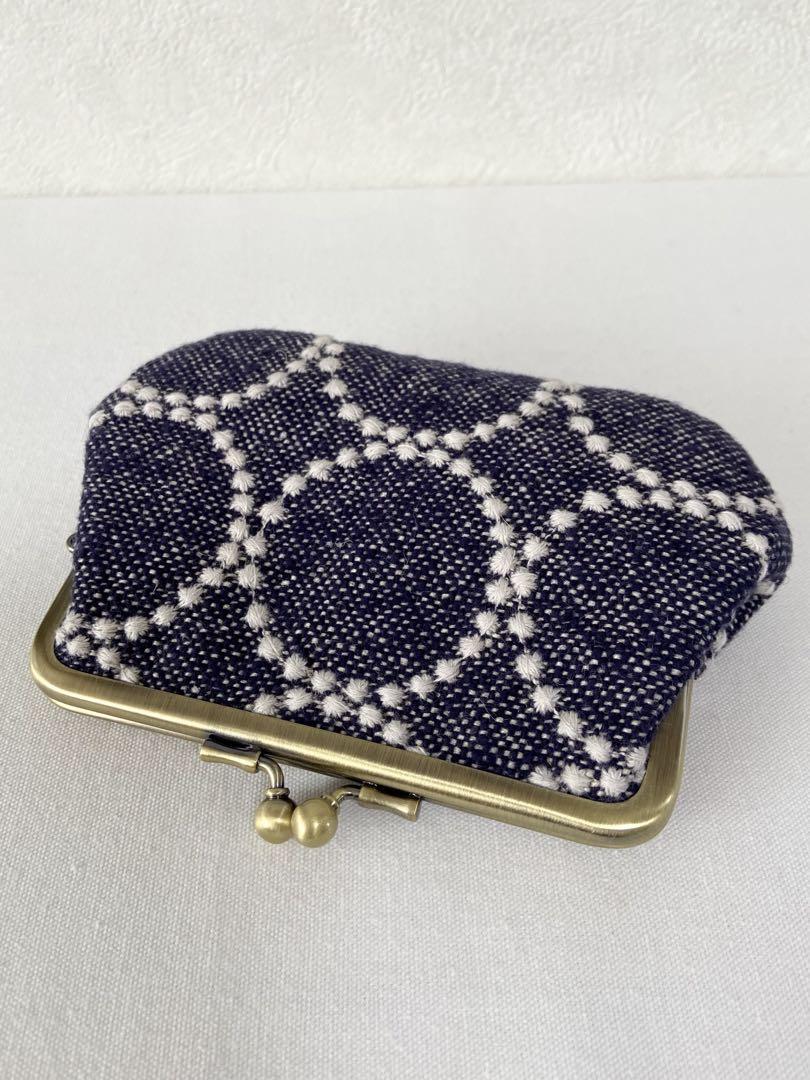 ミナペルホネン 親子がま口財布 ハンドメイド