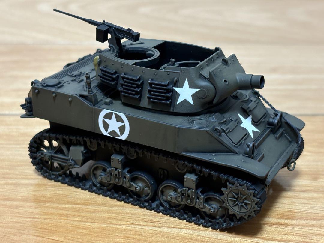 タミヤ 1/48 アメリカ M8 自走榴弾砲 プラモデル 完成品