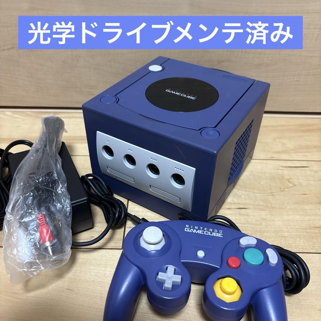 ゲームキューブ　本体セット　バイオレット