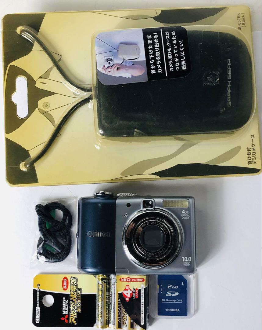 すぐに撮影OK Canon PowerShot A1000 IS デジタルカメラ