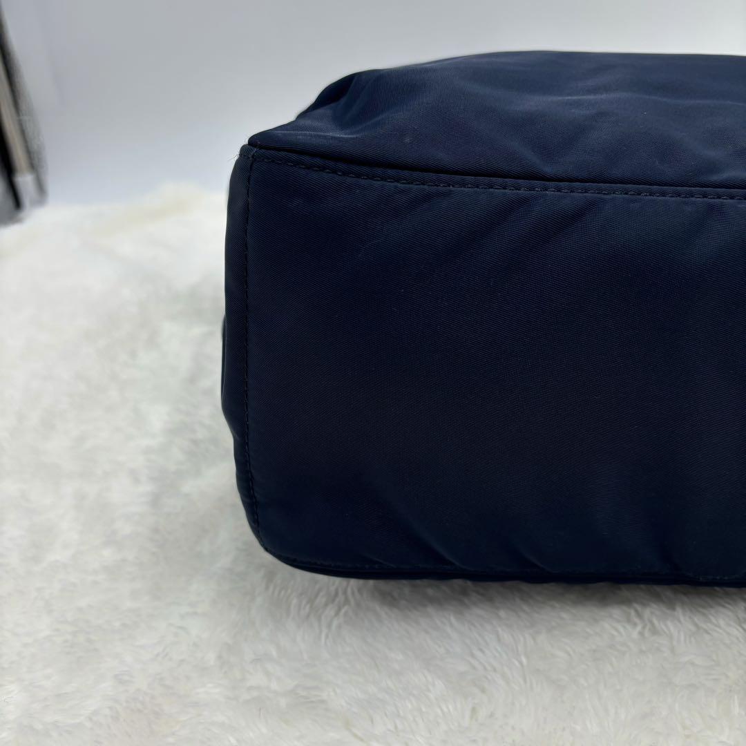 PORTER CREAM ポーター クリーム トートバッグ ポーチ付 ネイビー