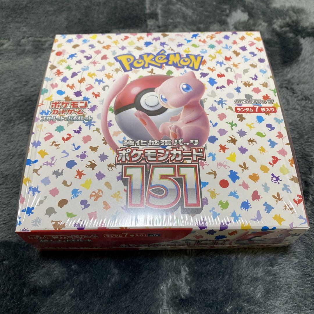 ポケモンカード 151 BOX  1ボックス　シュリンク付き