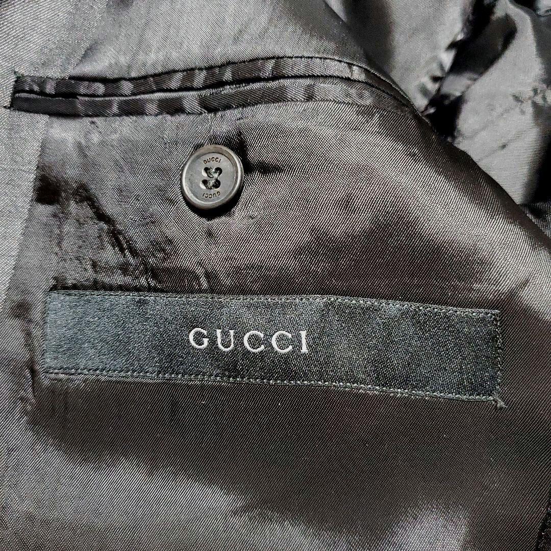 GUCCI グッチ シングルスーツ セットアップ グレー （サイズ46) 3B