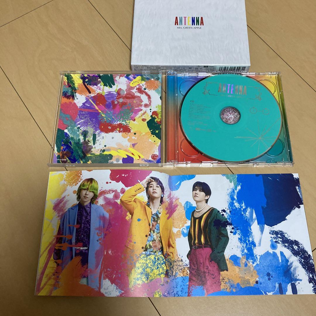 ネットオフ 送料得店  即購入ok!!】Mrs.GREEN APPLE『ANTENNA』初回DVD付 邦楽