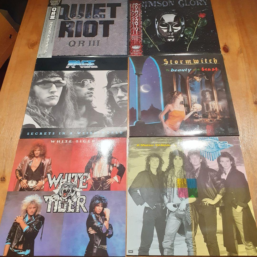 信頼 ヘヴィメタル GLORY RAGE 6枚セット CRIMSON HM/HR / 洋楽