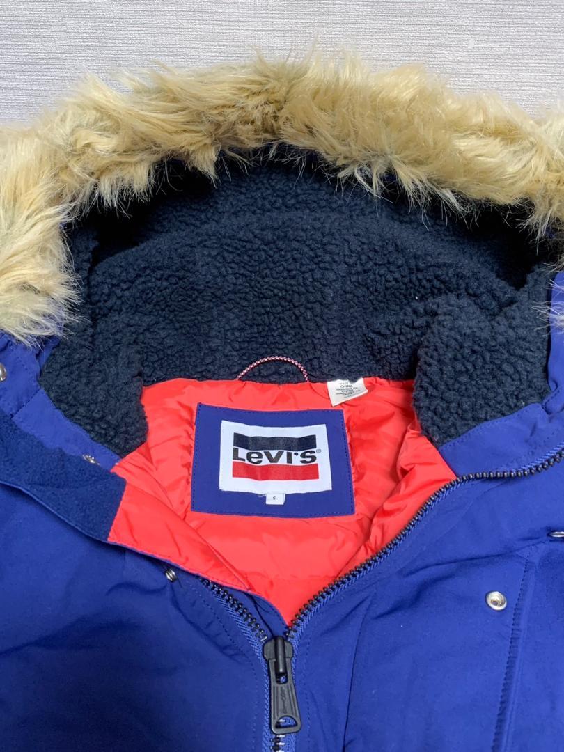 [Levi's] ダウンジャケット コート ブルー リーバイス S
