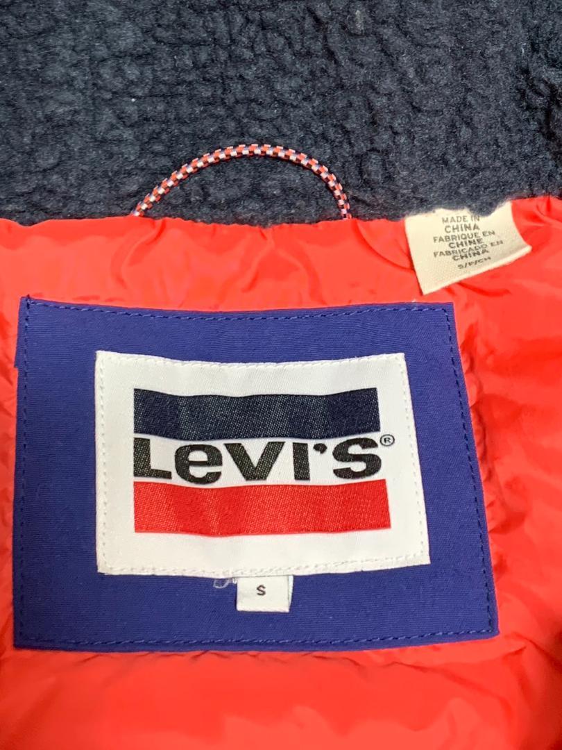 [Levi's] ダウンジャケット コート ブルー リーバイス S
