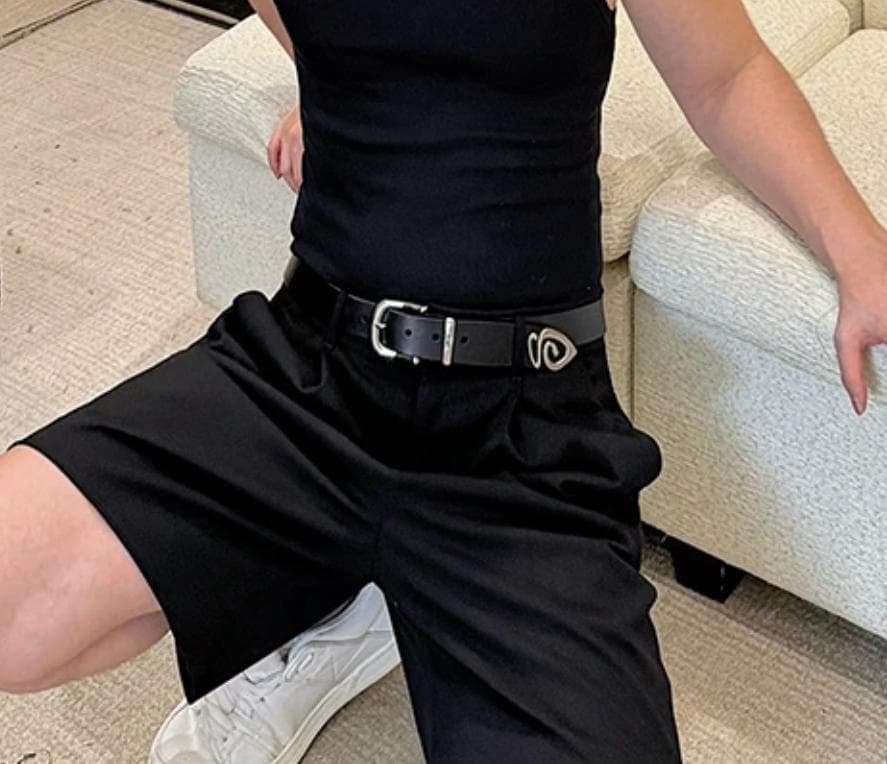 STUSSY 24SS METAL S TIP BELT