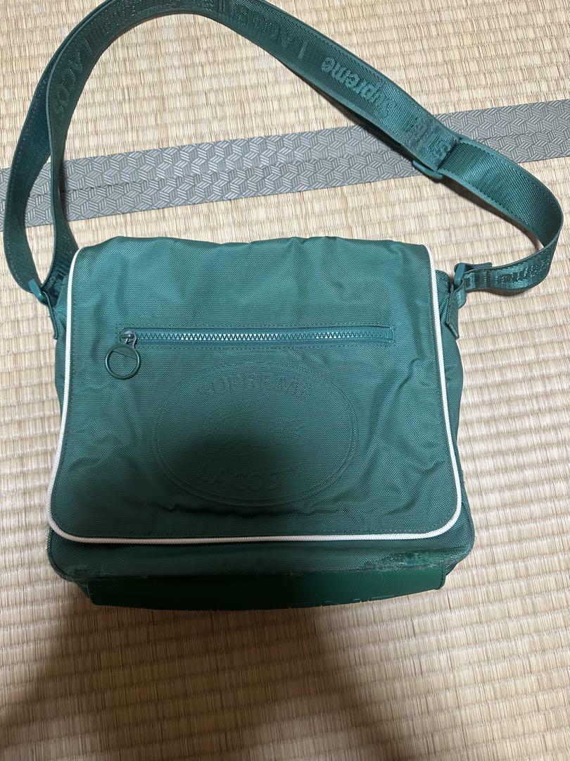 supreme ラコステ コラボ ショルダーバッグ