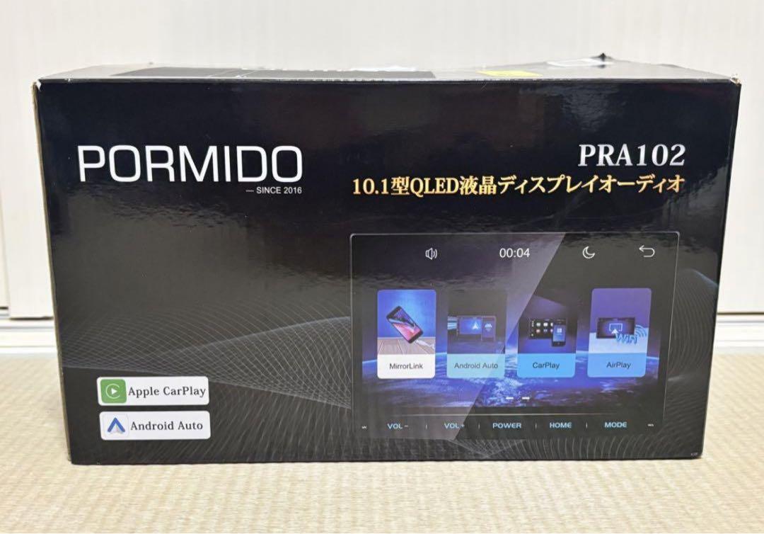 ディスプレイオーディオ PORMIDO pra102 carplay