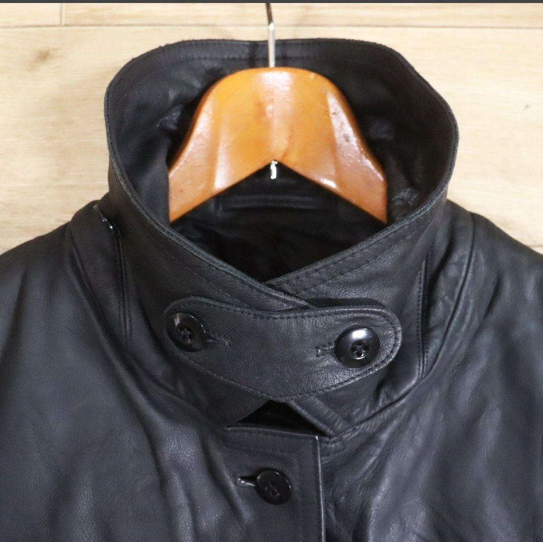 【実物】ドイツ警察 Polizei バイク隊 レザージャケット 2002 短丈 【実物】ドイツ警察 Polizei バイク隊 レザージャケット 2002 短丈