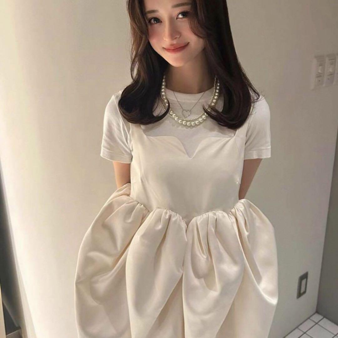 Bibiy BIANCA TOP WHITE bibiy - メルカリ
