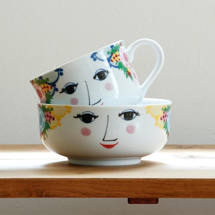 見事な 2点セット ビヨン・ヴィンブラッド エヴァ マグカップ&ボウル