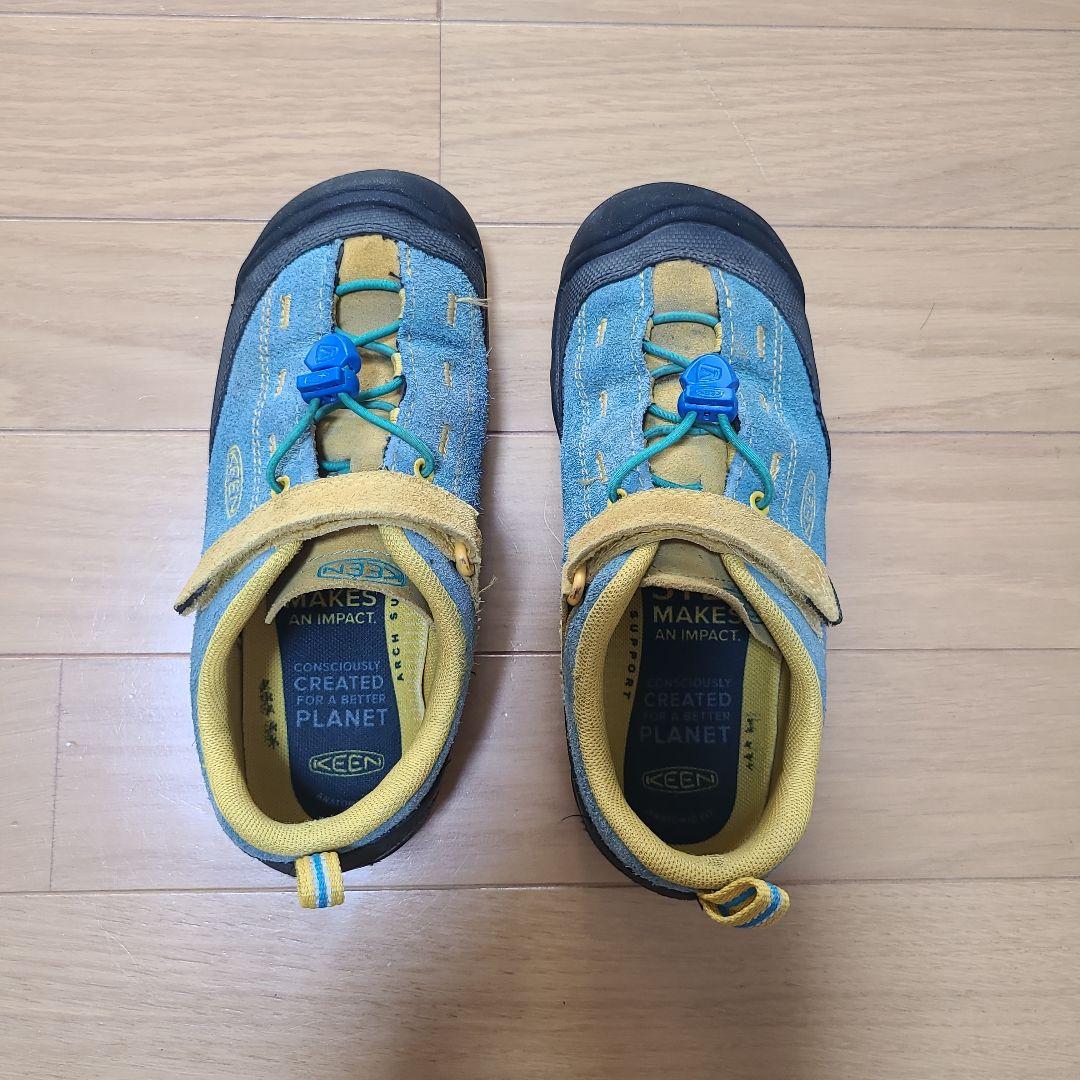 ☆カッコいいね☆　KEEN&ASICS キッズスニーカー21cm 2点