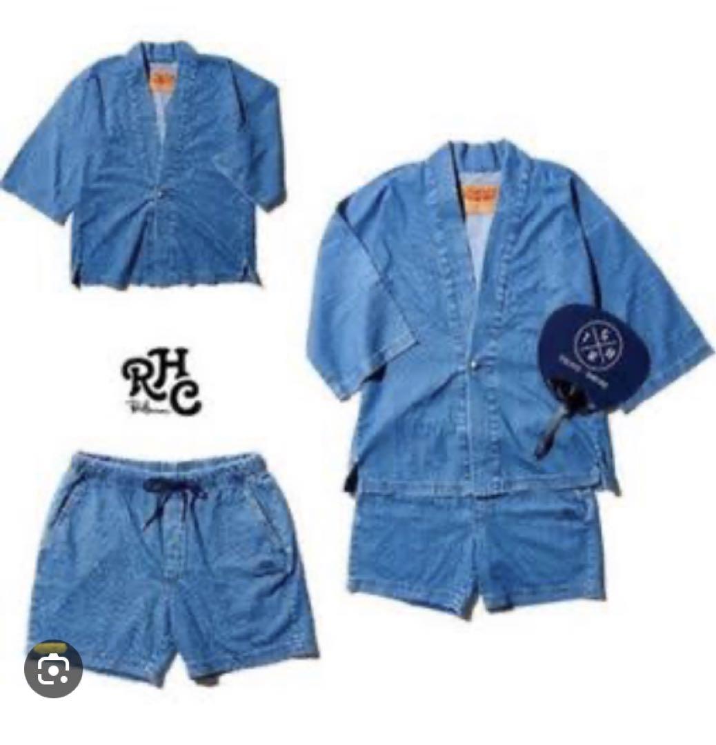 ロンハーマン×BIG JOHN×SURT×和ROBE 甚平 デニム（RHC ロン
