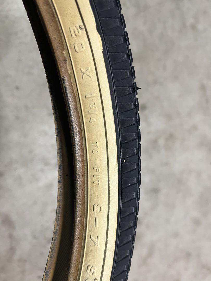 schwinn S-7 タイヤ 20 x 1 3/4 old bmx