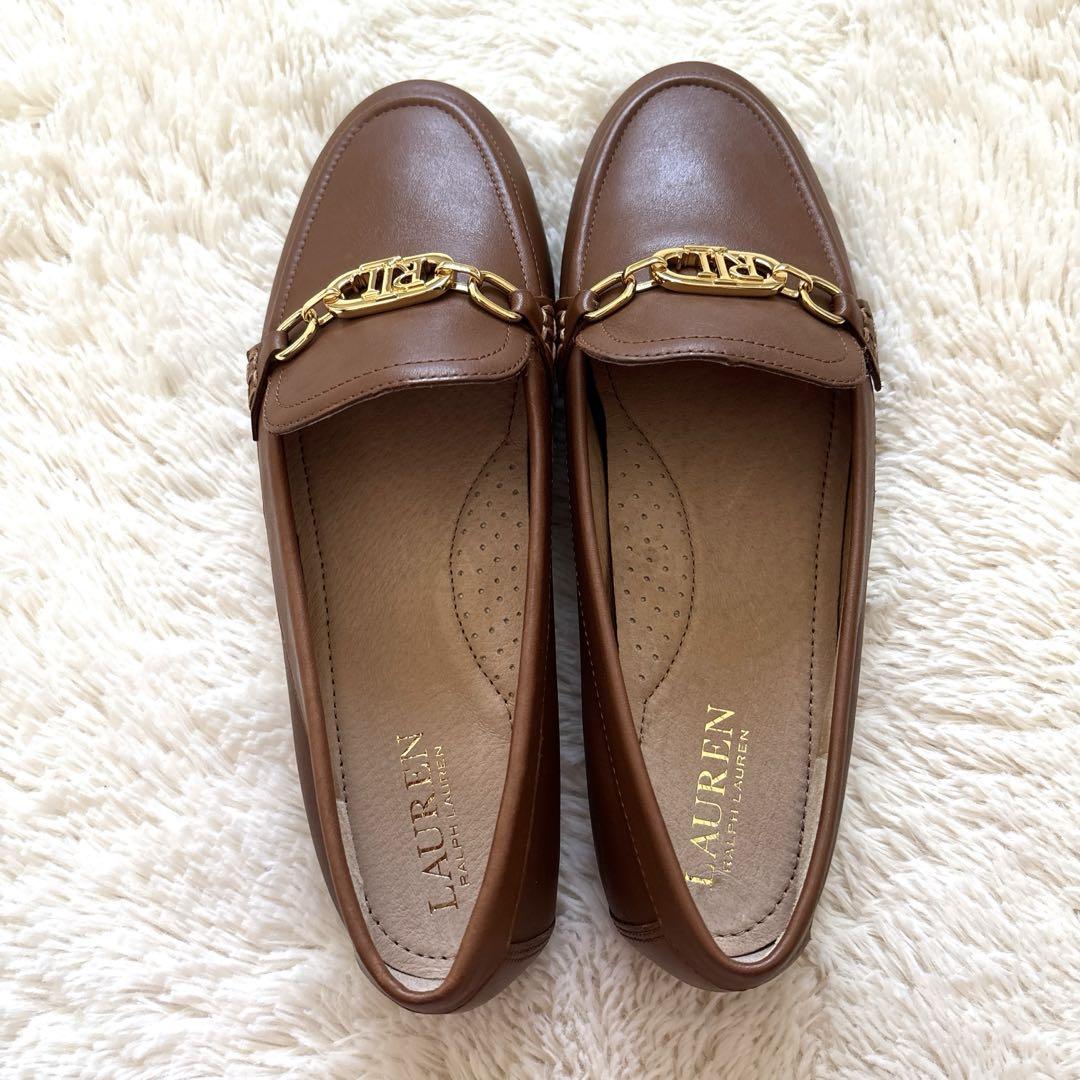 現在開催中のキャンペーン＆お得情報 レザー LAUREN RALPH LAUREN レディース 革靴 ローファー 靴