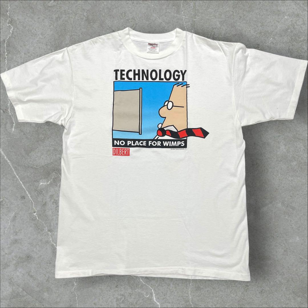 90s DILBERT t ディルバート ビンテージt アメリカ　漫画t